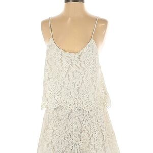 Everly Cream Lace Romper